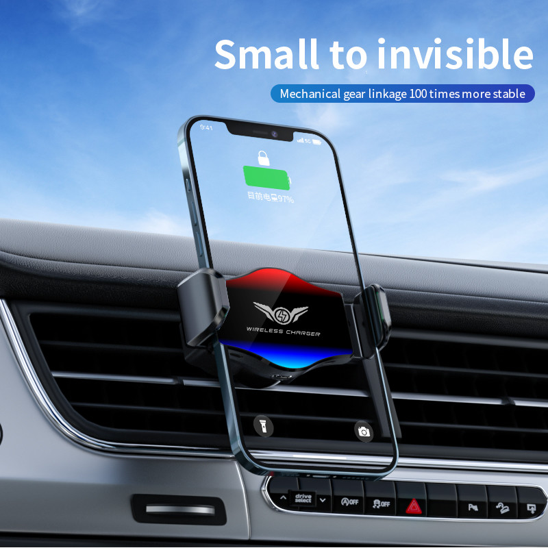 360 degree rotation Multifunction Wireless Charger 15 Watt Support QI