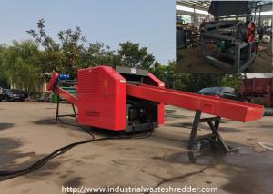 Quality Vehicle Mat Waste Shredder Polyester/PP/TPU Carpet Rugs Cutter Twisted Blades for sale
