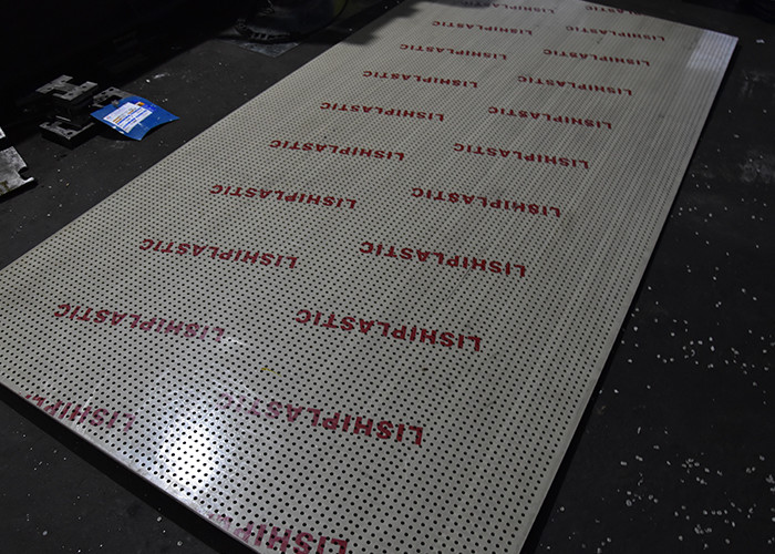 3mm Thickness White Plastic Perforated Sheet For Speaker Grill