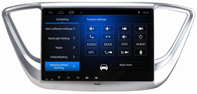 Ouchuangbo car radio gps nav ndroid 8.1 for Hyundai Verna 2016 with BT USB wifi 1080 video calculator function