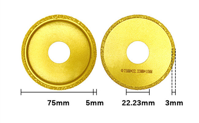 Dia 75mm Diamond Grinding Wheel
