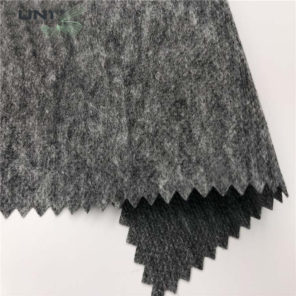 Soft Hand Feeling Nonwoven Embroidery Fusible Interlining For Garment