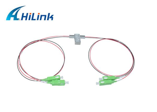 FC Connectors Micro Fiber 1x2 Mechanical Optical Switch SMF For System