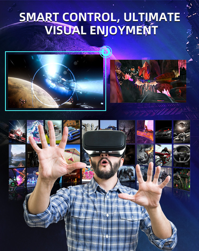 2 Seats 9d Roller Coaster Machines 360 Rotation Vr Cinema 360 Degree Flying Chairs Simulator