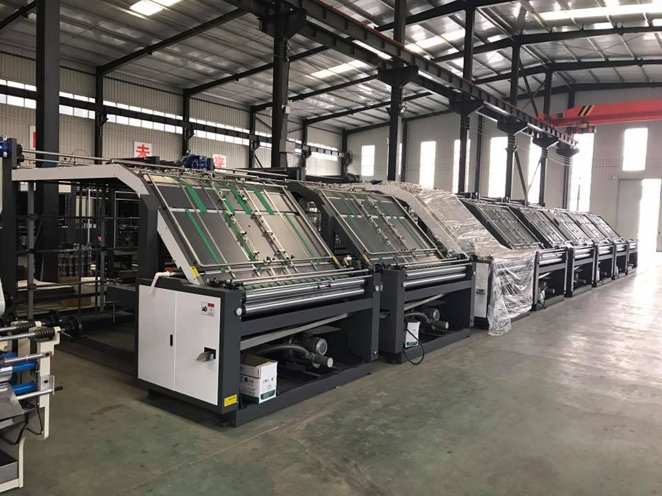 Manual Wire Stitching Machine for Corrugated Carton Box 13.5*2*2.5m Paper Forming Machine
