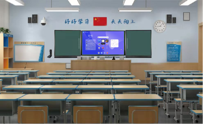 IBoard Factory Android 14 8+128G Win 11 Dual System Interactive Flat Panel IR 20 Touch Supported With Screen Share Interactive Whiteboard With Marker
