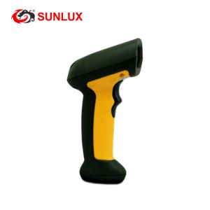 Quality Black Long Range Industrial Laser Barcode Scanner For Warehouse Logistics for sale