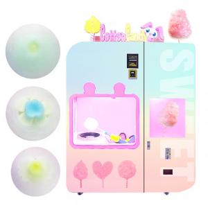 Quality Highly Interactive Vending Cotton Candy Machine Smart Fully Automatic for sale