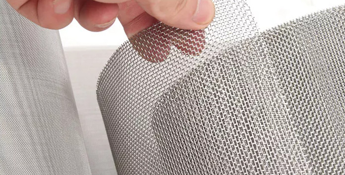 Antitheft Bulletproof 304 Stainless Woven Wire Mesh Than Iron Hard