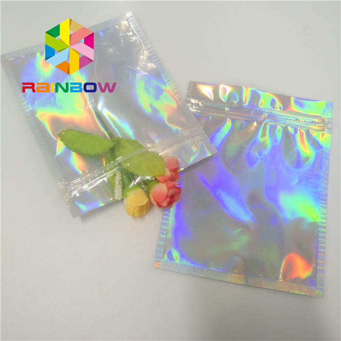 Customized Magnificent Hologram Laser k Bag For Cosmetics Packaging