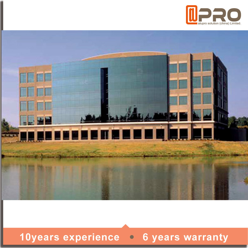 Hidden Mesh Screen 6mm Structural Glass Curtain Wall