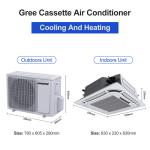 Business ceiling cassette air conditioner restaurant ceiling air conditioner