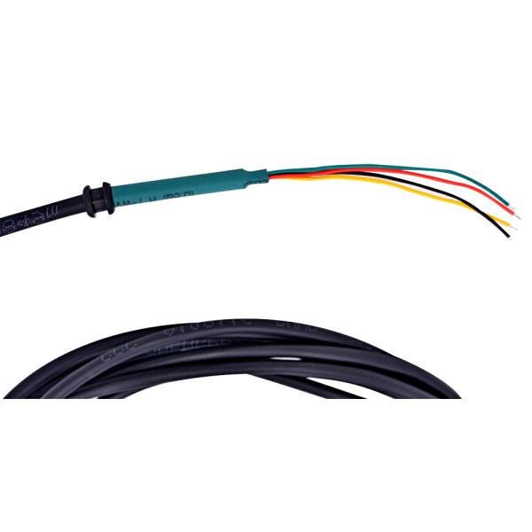 Custom Wire Harness with 4 Pin IP67 Waterproof Plug Male Socket Connector Electrical Cable Assemblies Manufacturer