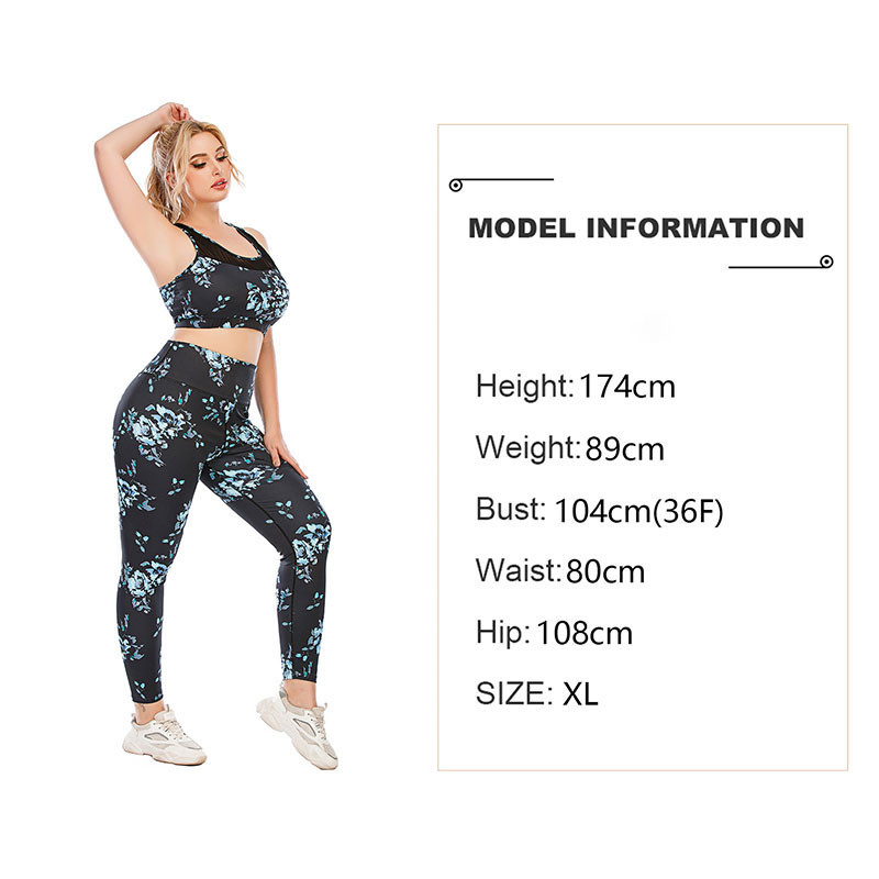 Moisture Wicking Girls Patterned Yoga Pants Anti UV Polyester Spandex Workout Leggings