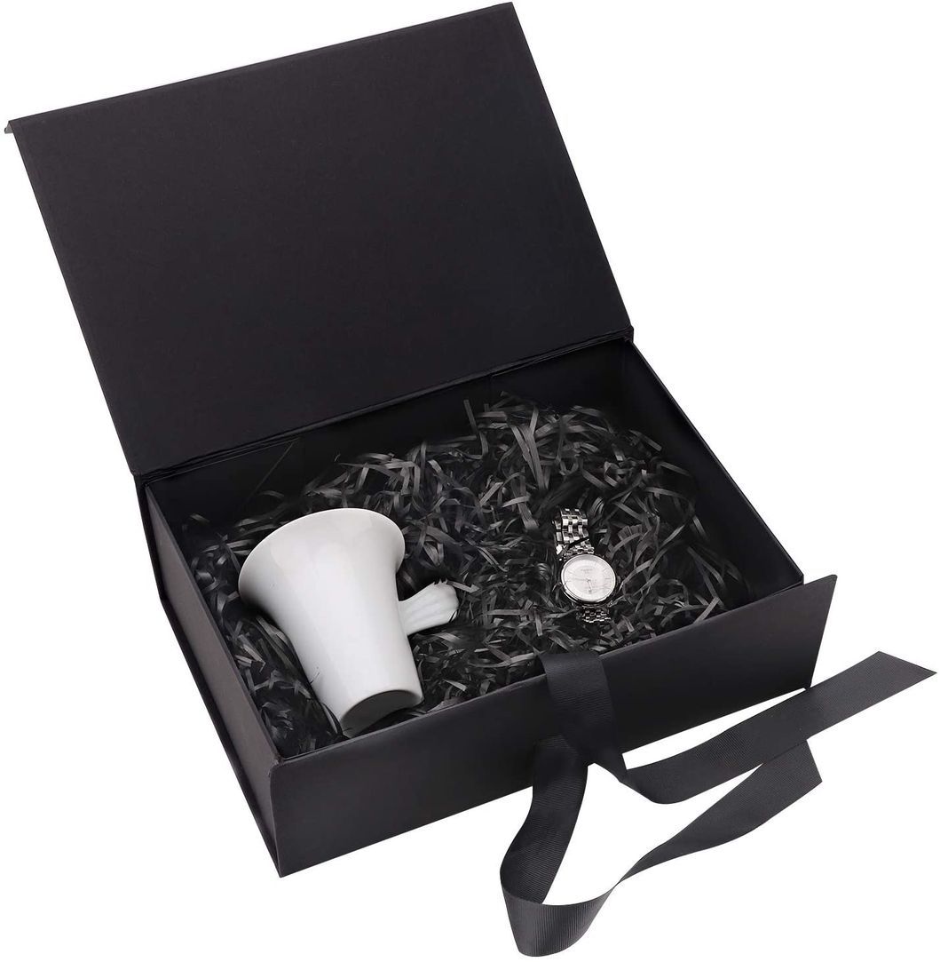 China Wholesale Luxury Custom Foldable Magnetic Rigid Cardboard Packaging Packing Package Paper Gift Folding Box for Perfume Soap Flower Jewelry Mug with Ribbon