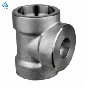 China 6000LB Equal Tee ASME B16.11 Forged Steel Pipe Fitting on sale