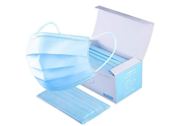 Quality Triple Layer Non Irritating Disposable Earloop Face Mask for sale