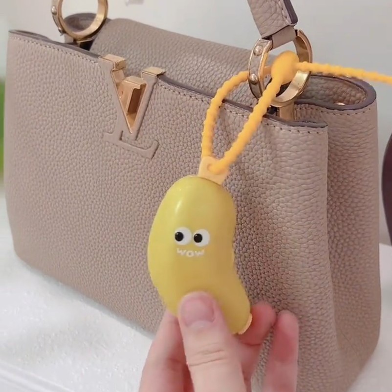 Banana-Shaped Toothbrush Cover And Silicone Toothpaste Travel Container Set – Cute Portable Travel Toothbrush Holder + Leak-Proof Toothpaste Tube Case