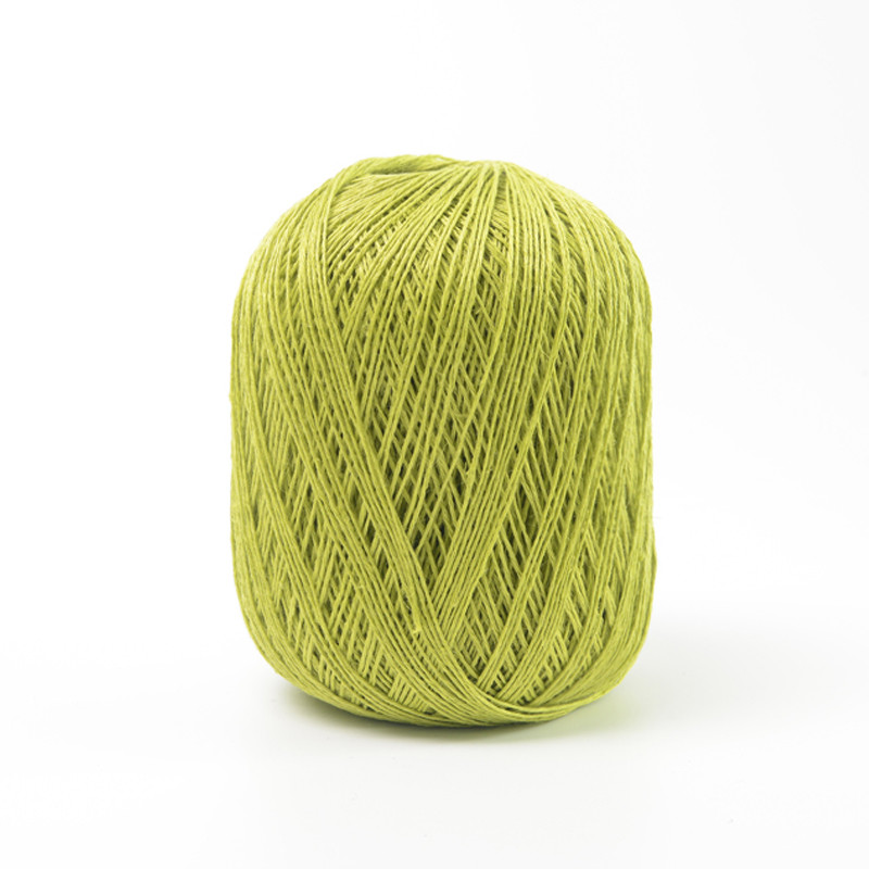 6/24NM 100% Flax Durable Thick Linen Yarn For Tablecloth Finish