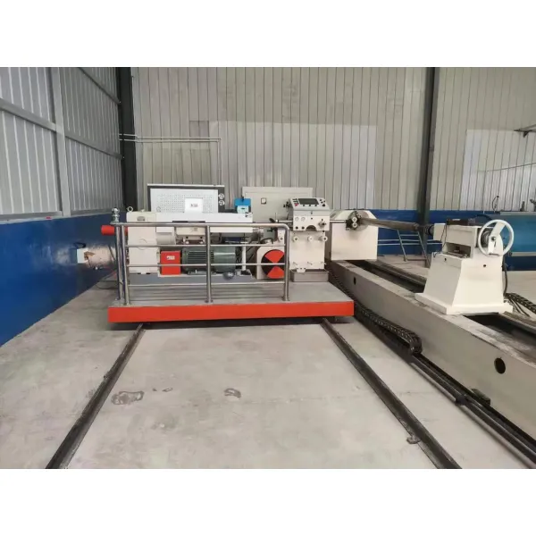 Automatic Rubber Roller Winding Machine with PLC Control System, Automatic Thickness Measurement, and Adjustable Torque Control