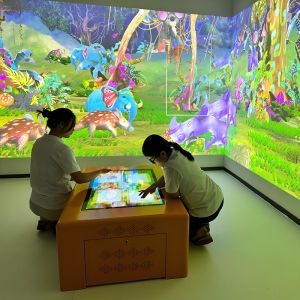 Quality Education Interactive Touch Screen Table Interactive Wall Projection Game for sale