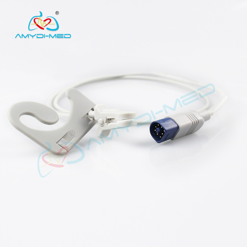 HP VM6 Tpu Adult 8Pin Medical Spo2 Sensor 30-245bpm