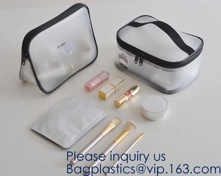 Hanger bags, Clothes Underwear, Large Clear Makeup Bag Toiletry Cosmetic Organizer Bag Portable Travel Toiletry Tote Bag