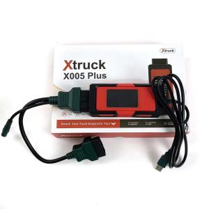 Quality Xtruck X005 plus Intelligent Diagnosis ECU Quick Flashing post-processing diagnosis vehicle type system support SHACMAN for sale