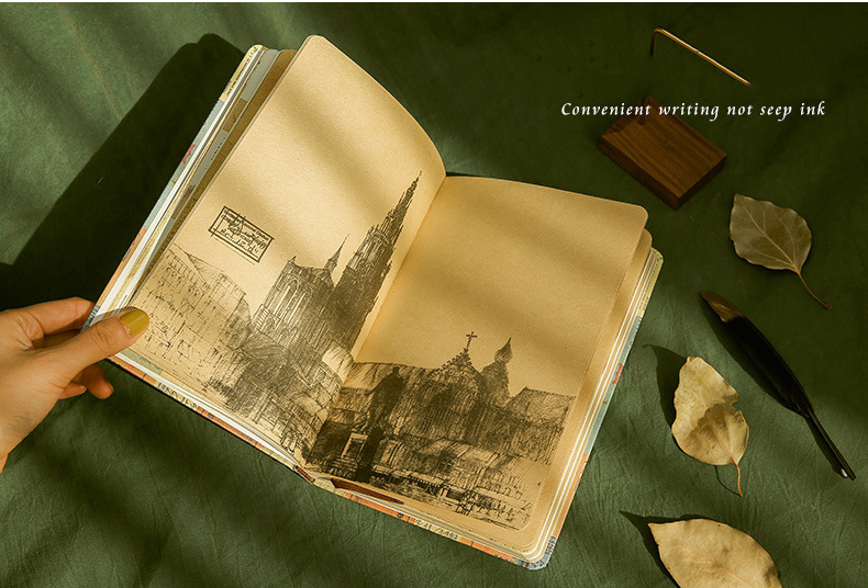 Cover Material Paper Custom Notebook And Diary Perfect For Traditional Journal Fans