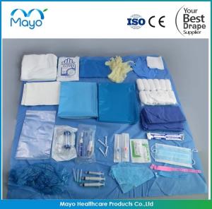 Quality Disposable Maternal Obstetrics Drapes Delivery Child Birth Kit For Hospital for sale