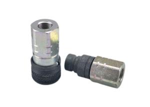 Quality 3/8'' ISO 16028 Hydraulic Standard Steel Flat Face Coupler for sale