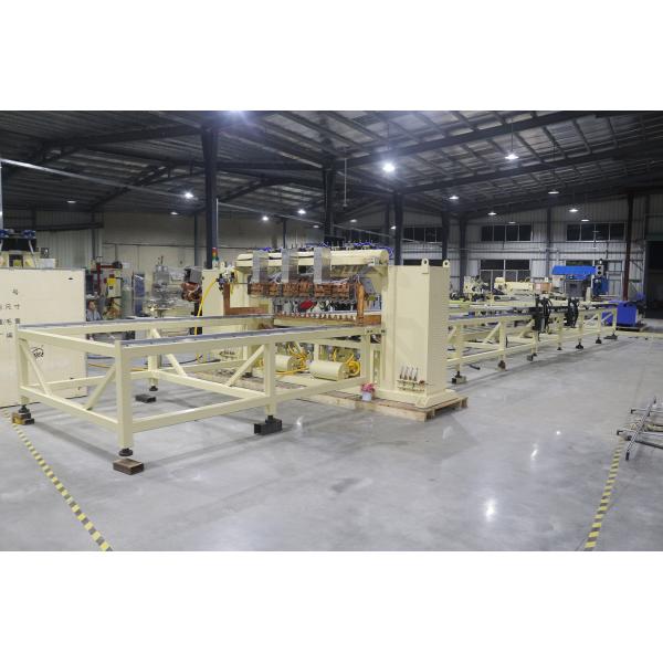 Security Door Panel Welding Machine , CNC Sheet Metal DC Spot Welding Machine