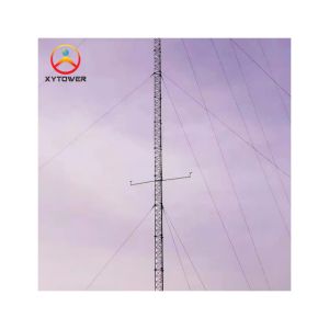 Quality High Quality 50m Tubular Steel Wifi Antenna Telecommunication Guyed Tower for sale