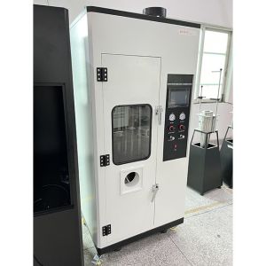 Single Cable Vertical Combustion Testing Equipment IEC 60332-1-2 Standard