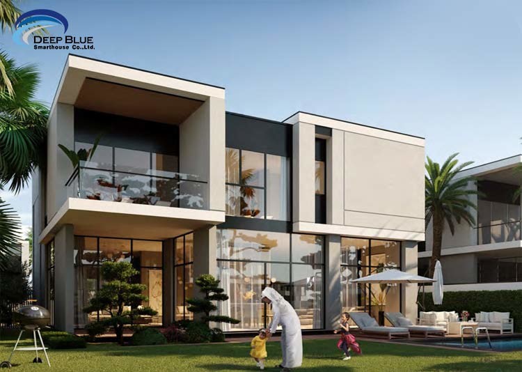 Truss System Prefab House: Light Steel Frame with PU Insulation Sandwich Panel for Efficient and Sustainable Living