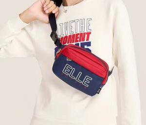 Quality Unisex Heavy Duty Nylon Sling Bag With Zipper Closure Multifunctional for sale