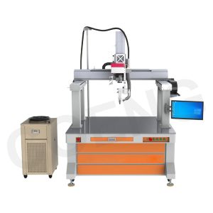 Buy cheap Gantry galvanometer continuous laser welding machine from wholesalers