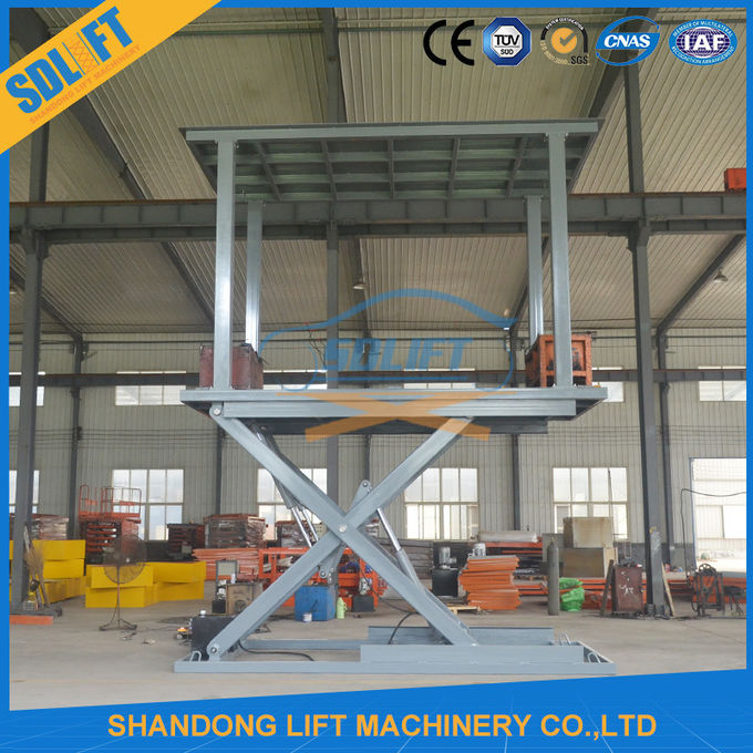 3T 3M Hydraulic Double Deck Car Parking System For Home Use
