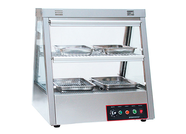 SS Hot Food Warmer Showcase Display Food Warmers Showcase Cake Display Fridge