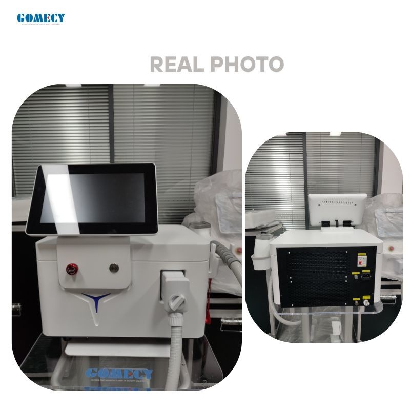 Gomecy Innovative 755nm 808nm 1064nm Diode Laser Hair Removal Machine for All Season Full Body Treatment