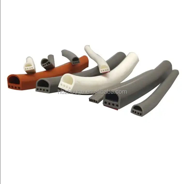 Top- Four-Hole D-Shaped Silicone Sealing Strips Guaranteed with Eco-Friendly Material