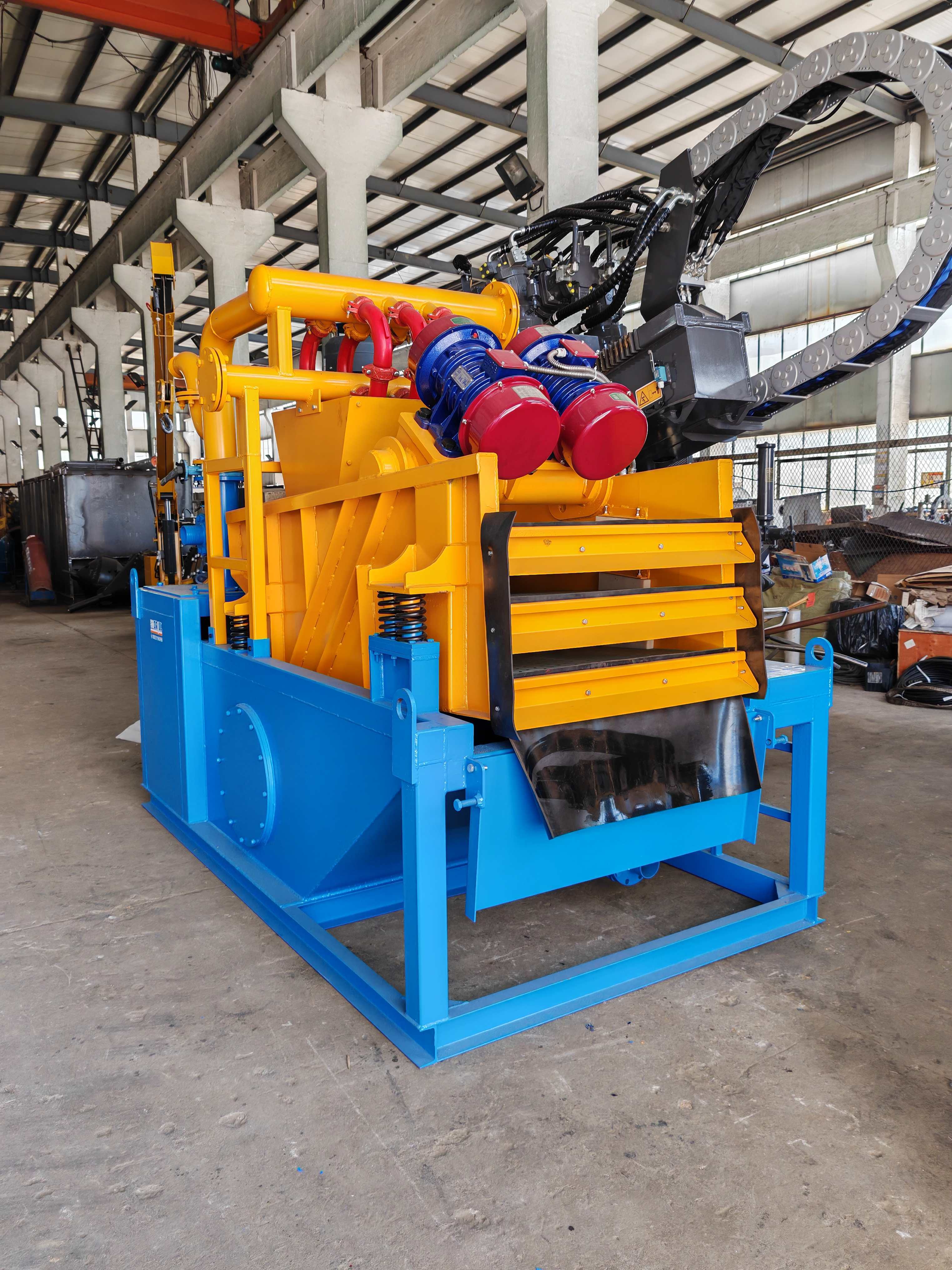 120cbm mud recycling system, 120 m3 mud recycling, 120 m3 mud recycling system, 120m³ recycling unit, 120 m3 recycler, 500GPM mud recycling system,