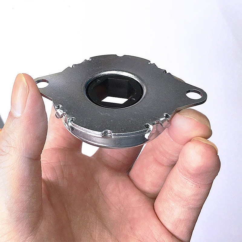 Low Friction Rotary Damper 360° Rotation Aluminum Alloy Silent Closing For Drawers