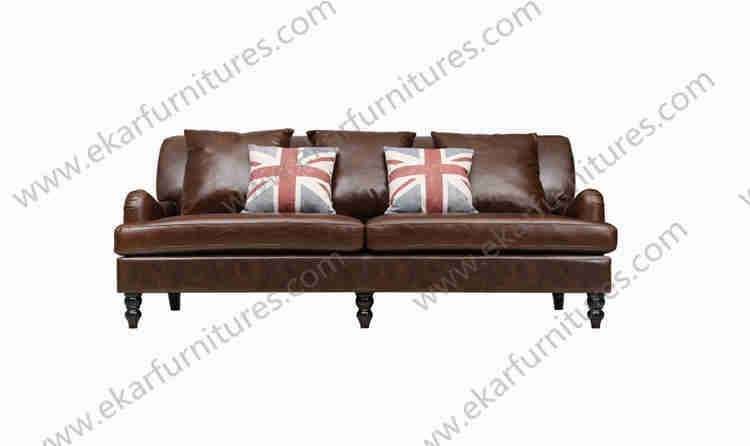 Hot Sale Furniture Modern Leather Sofa W-ALKS809