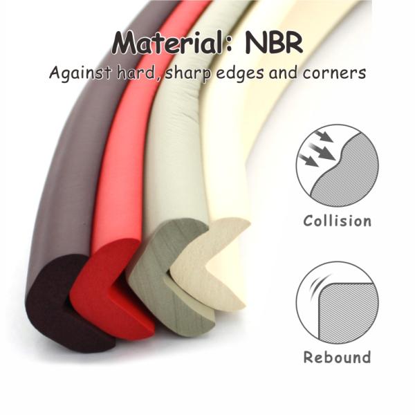 Fireproof Table Plastic Edge Guard Strip Multiscene Anti Collision