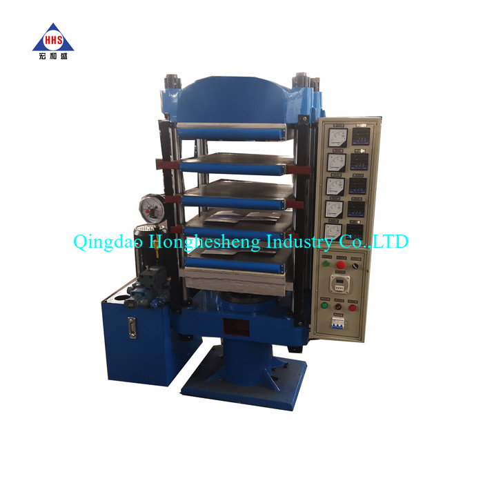 600*800mm Blue White Rubber Vulcanizing Press Automatic Rubber Moulding Machine