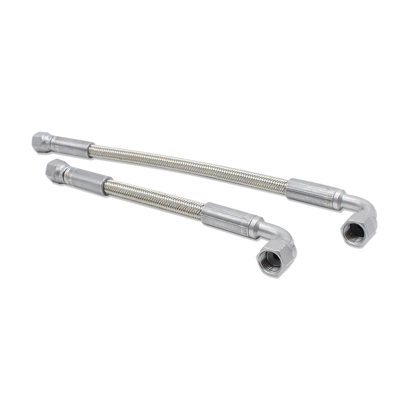 1/4" Stainless Steel Braided Ptfe Hose Perfect Combination Of Strength And Flexibility