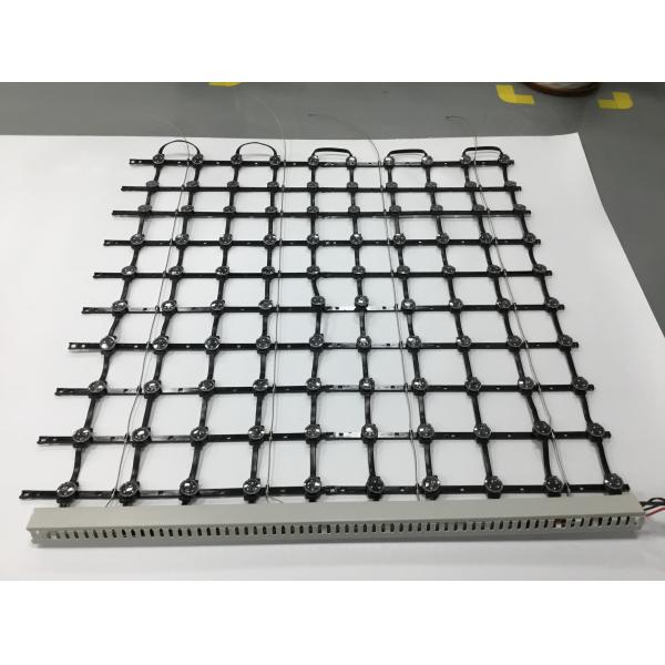 Digital Text Transparent LED Mesh Screen Outdoor IP65 Waterproof S30 P50 P100