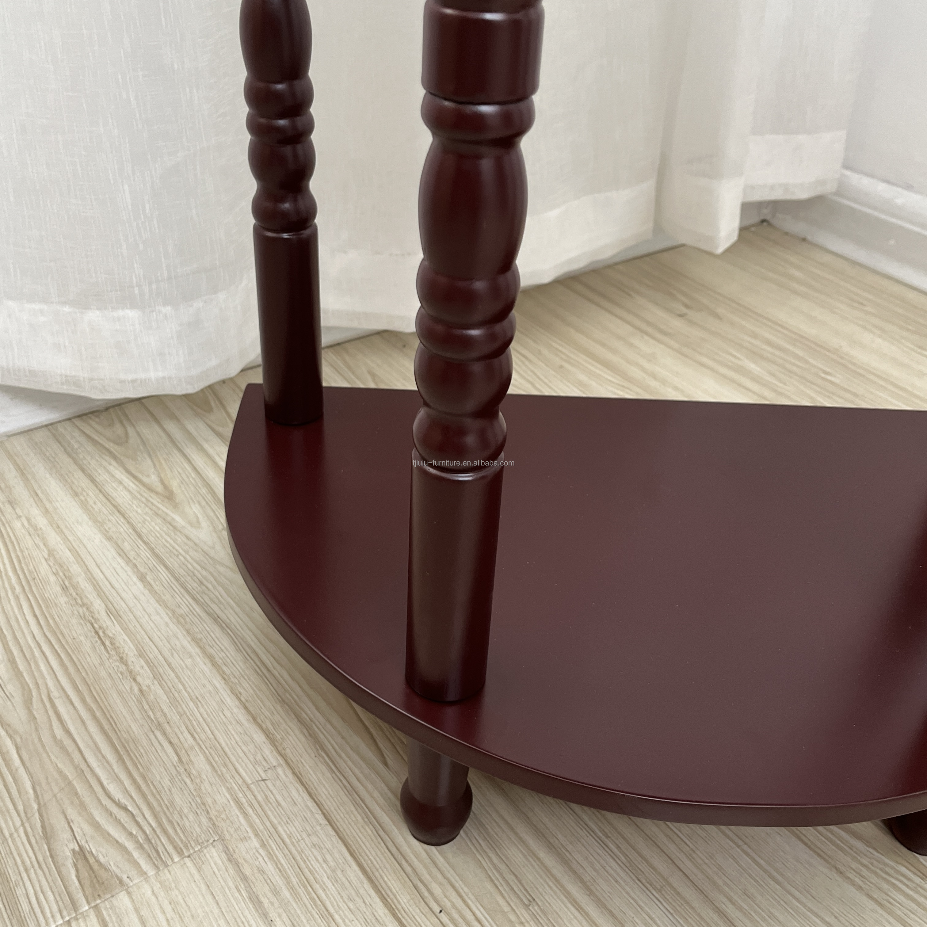 Rectangular and Square Dining Room Furniture Antique Solid Wood Coffee Side Table for Sophisticated Office Interiors
