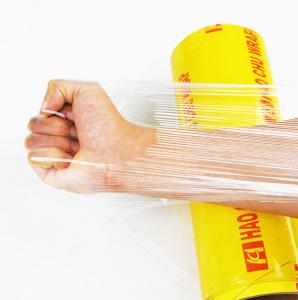 Quality Soft PVC Food Plastic Wrap Roll Cling Film Moisture Proof 250mm - 600mm WIdth for sale